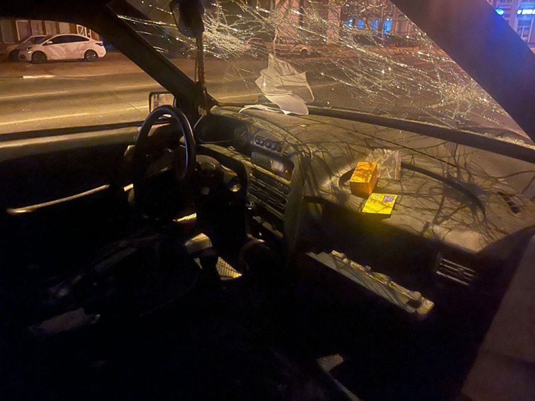 В Старом Осколе пьяный водитель разбил собственную машину, чтобы не отдавать ее на штрафстоянку