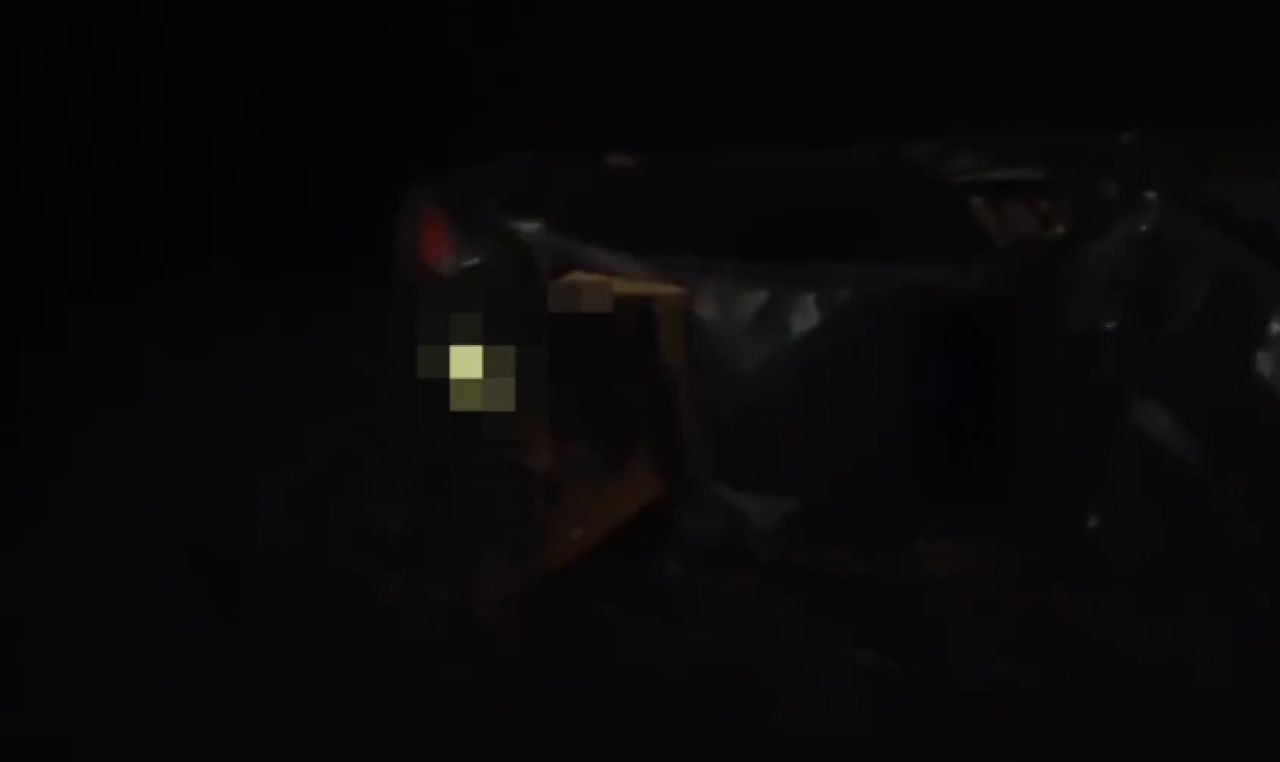 Иномарка перевернулась и разбилась в опасном районе Белгородской области