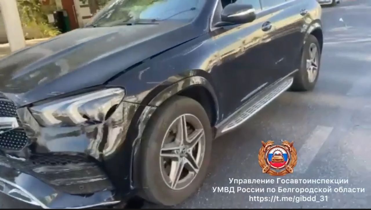 Белгородские полицейские прокомментировали ДТП с пробитым ограждением на Мичурина