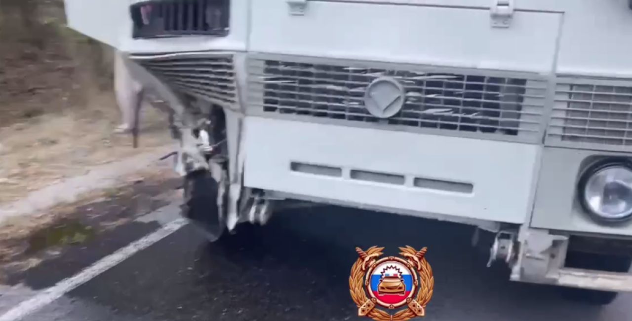 В Белгородской области легковушка лоб в лоб столкнулась с автобусом