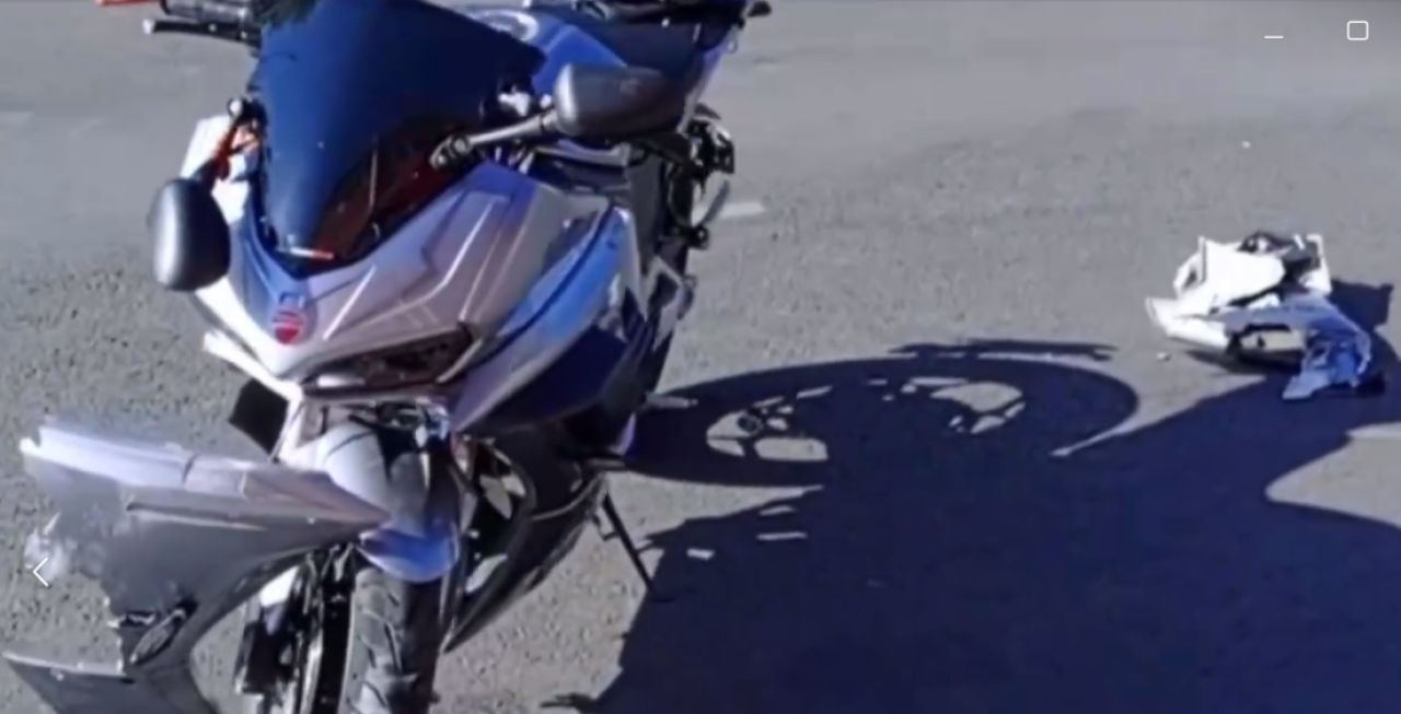 В Губкине машина сбила мотоциклиста