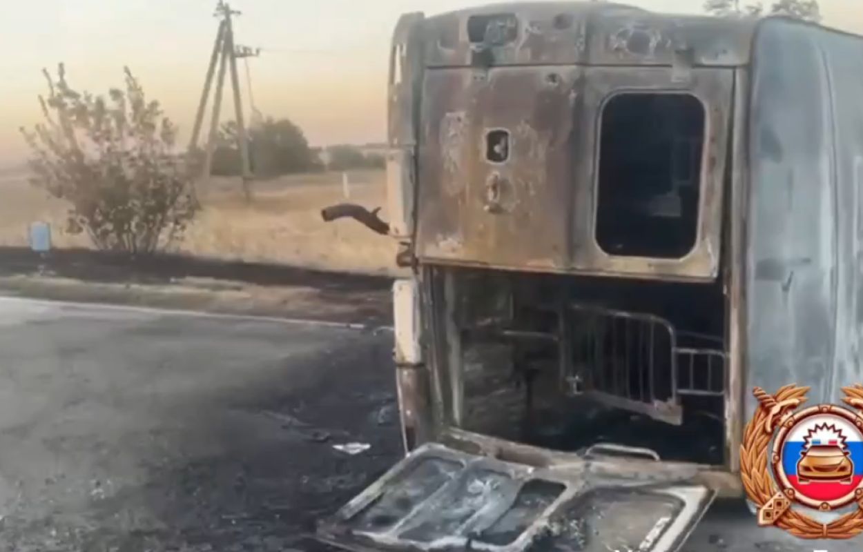 В Белгородской области мальчик устроил ДТП с пожаром на машине отца