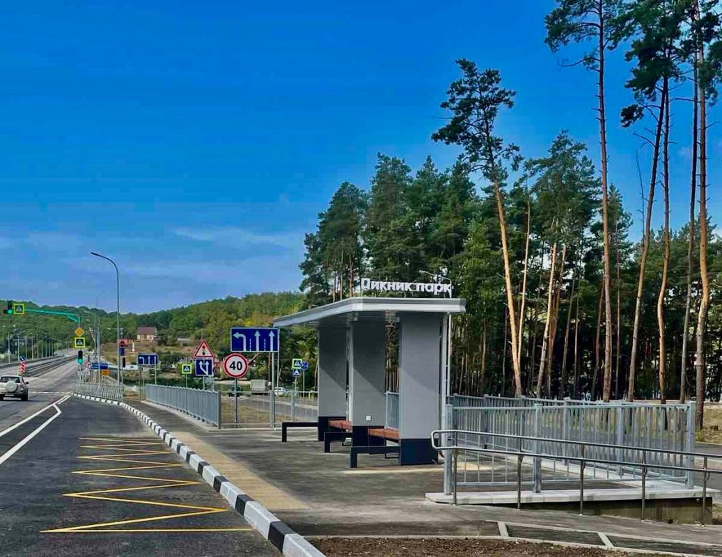 Белгородские автобусы начнут останавливаться на новых платформах возле Пикник-парка