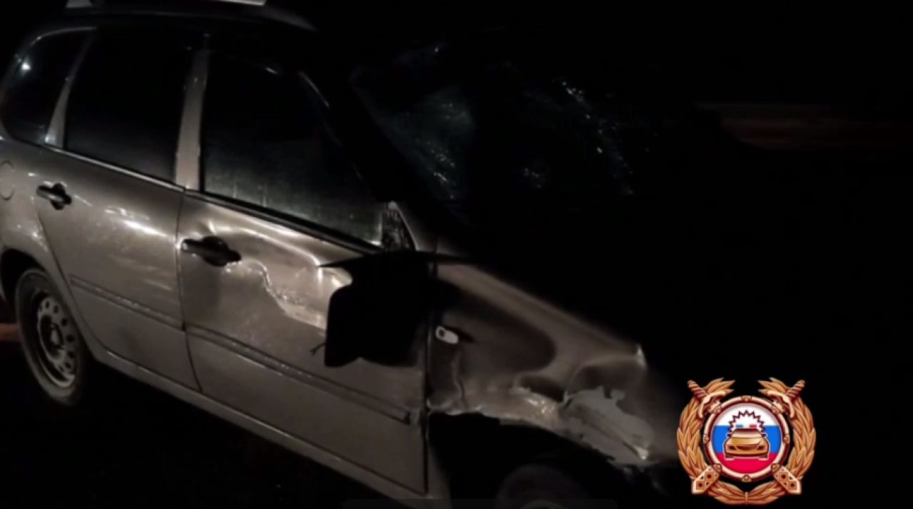 В Белгородской области машина насмерть сбила мужчину на темной дороге