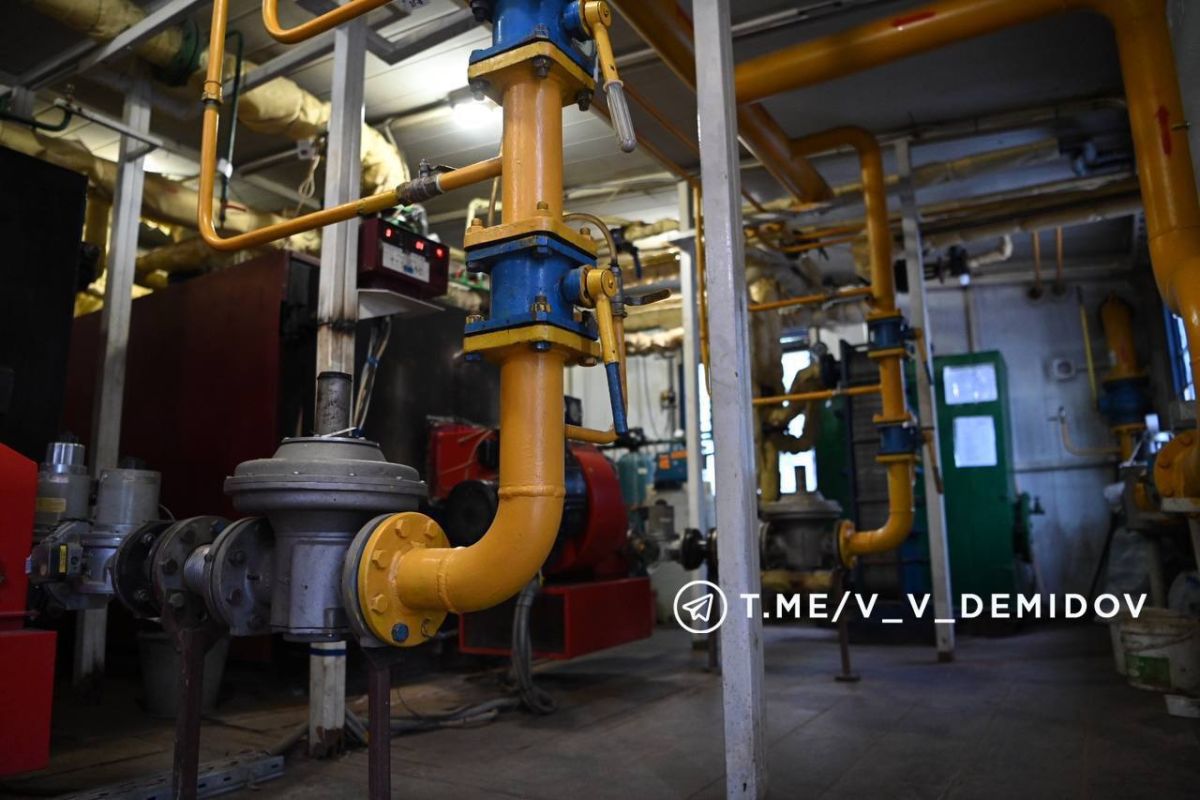 В Белгороде запустили отопление в разрушенный дом на Щорса