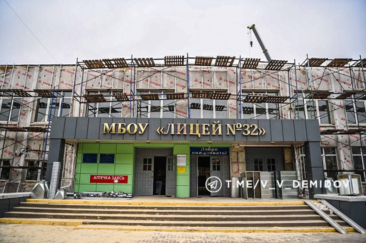 В Белгороде лицей № 32 изменился до неузнаваемости