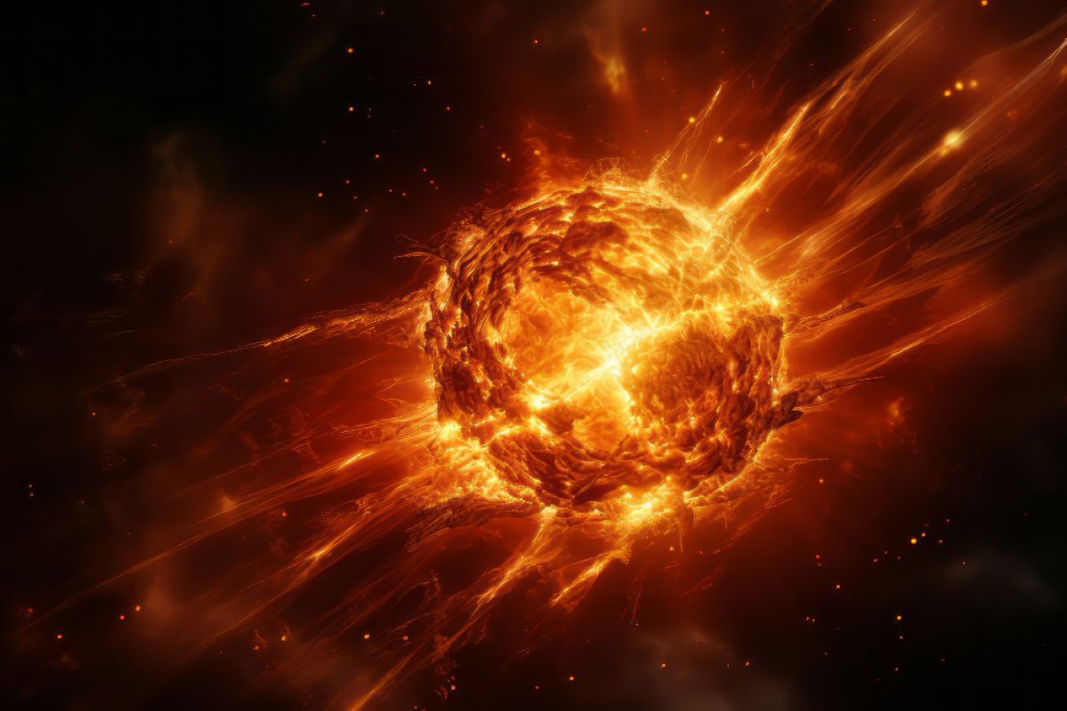 Непредсказуемая магнитная буря движется к&nbsp;Земле