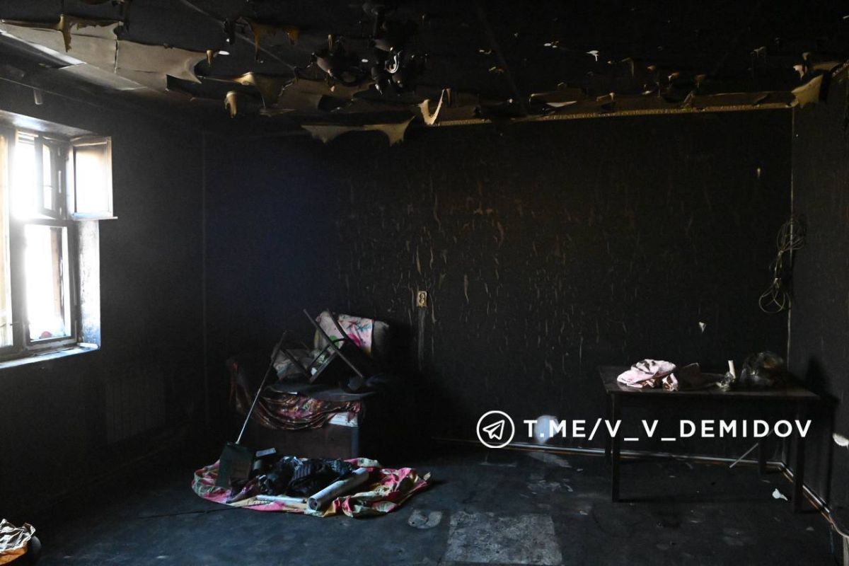 В Белгороде многоквартирный дом отремонтируют после пожара