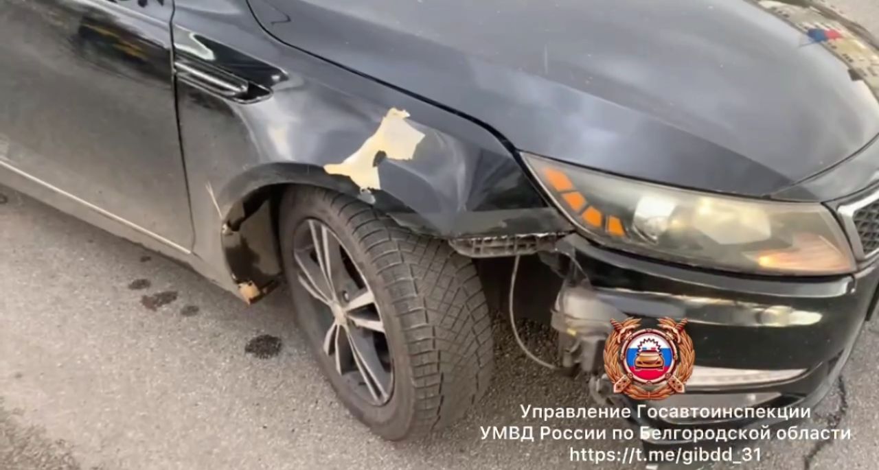 В Шебекино машина насмерть сбила дедушку