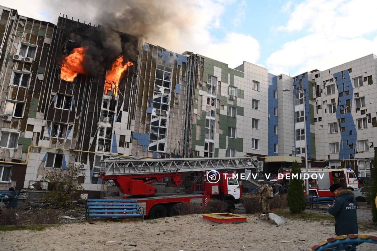 Белгородский губернатор рассказал о масштабах разрушений после атаки дрона на многоквартирный дом