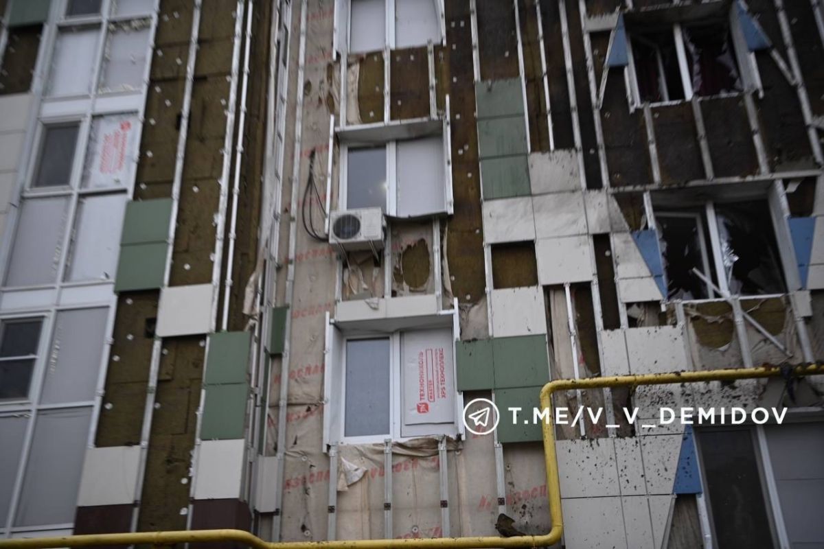 В Белгороде выросло число пострадавших в результате атаки дрона на многоквартирный дом