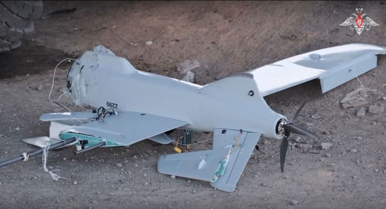 В Воронеже на предприятие упал беспилотник