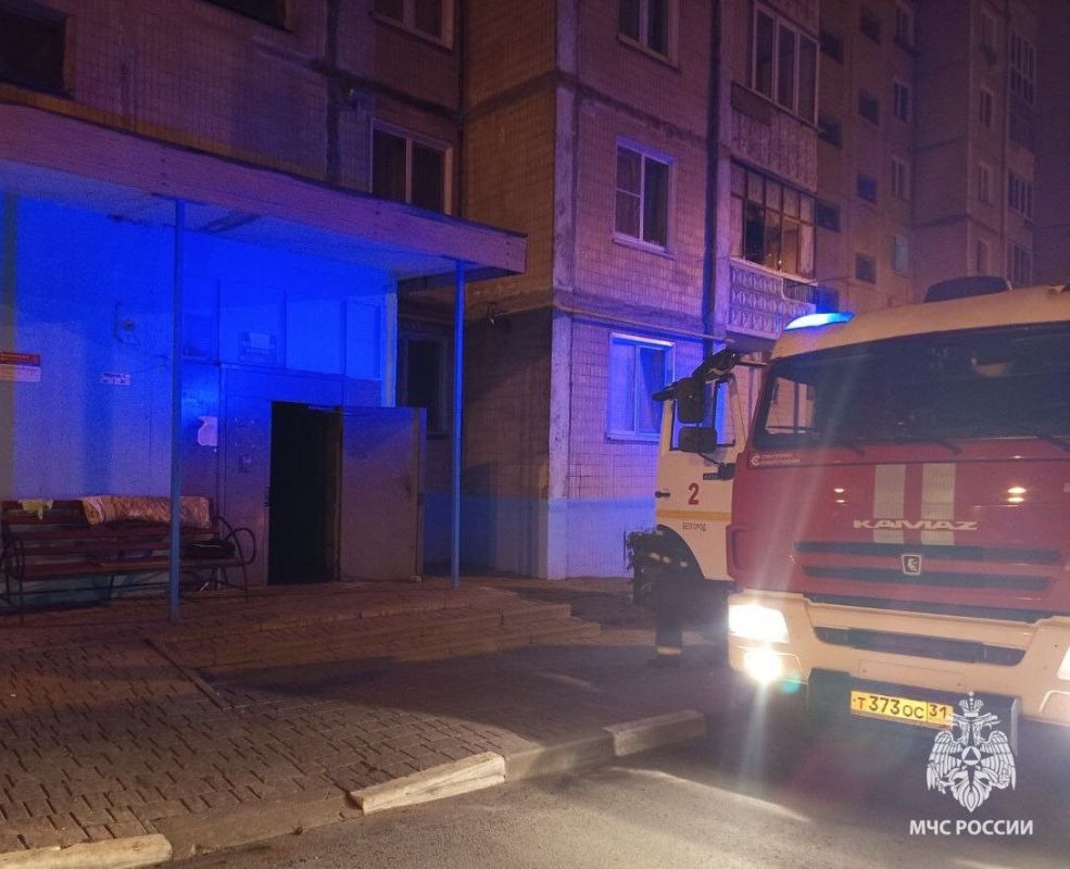 В Белгороде в многоквартирном доме вспыхнул электросчетчик