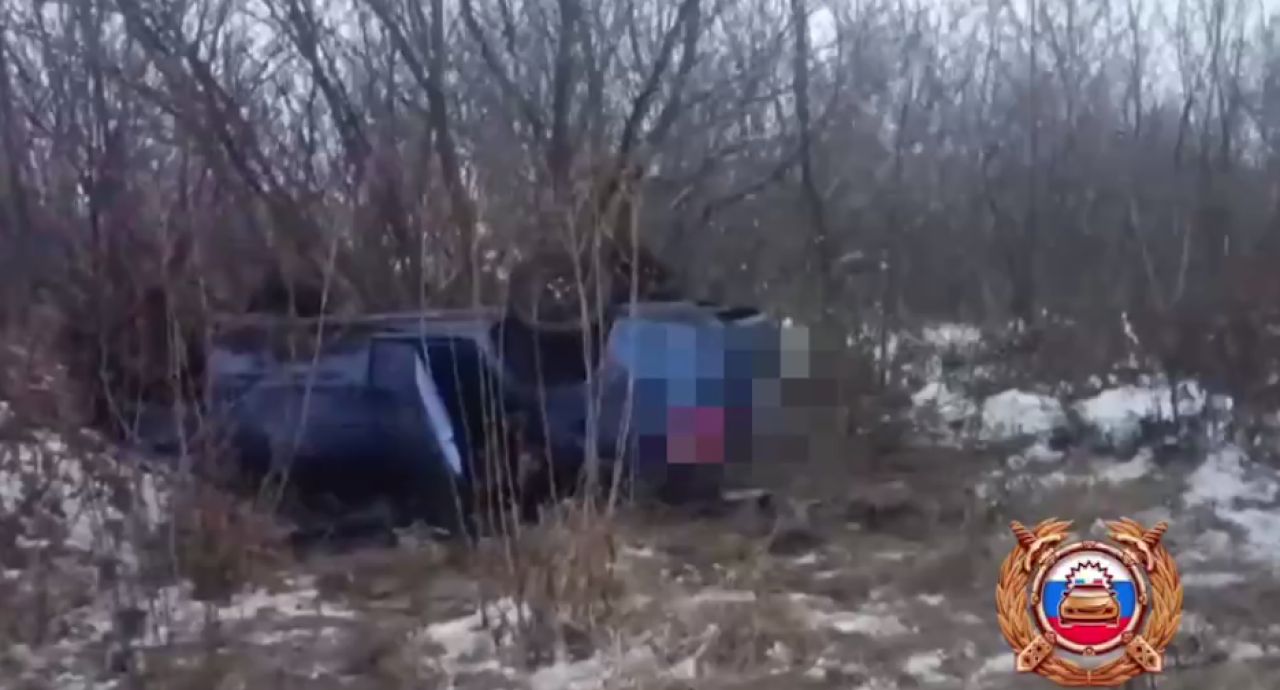 В Белгородской области перевернулась машина с мужчиной и женщиной