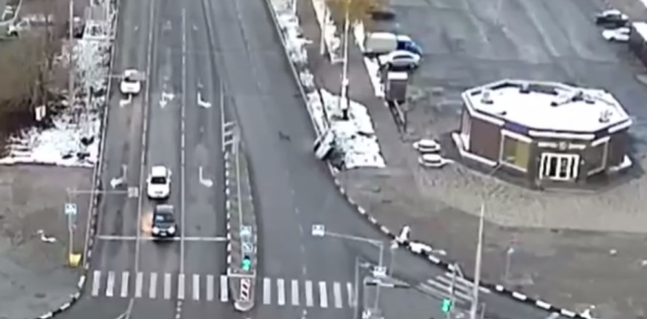 На Харгоре перевернулась машина