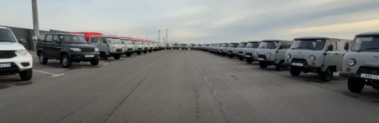 Бойцы батальона «БАРС-Белгород» и «Охраны специального назначения» получили новые автомобили