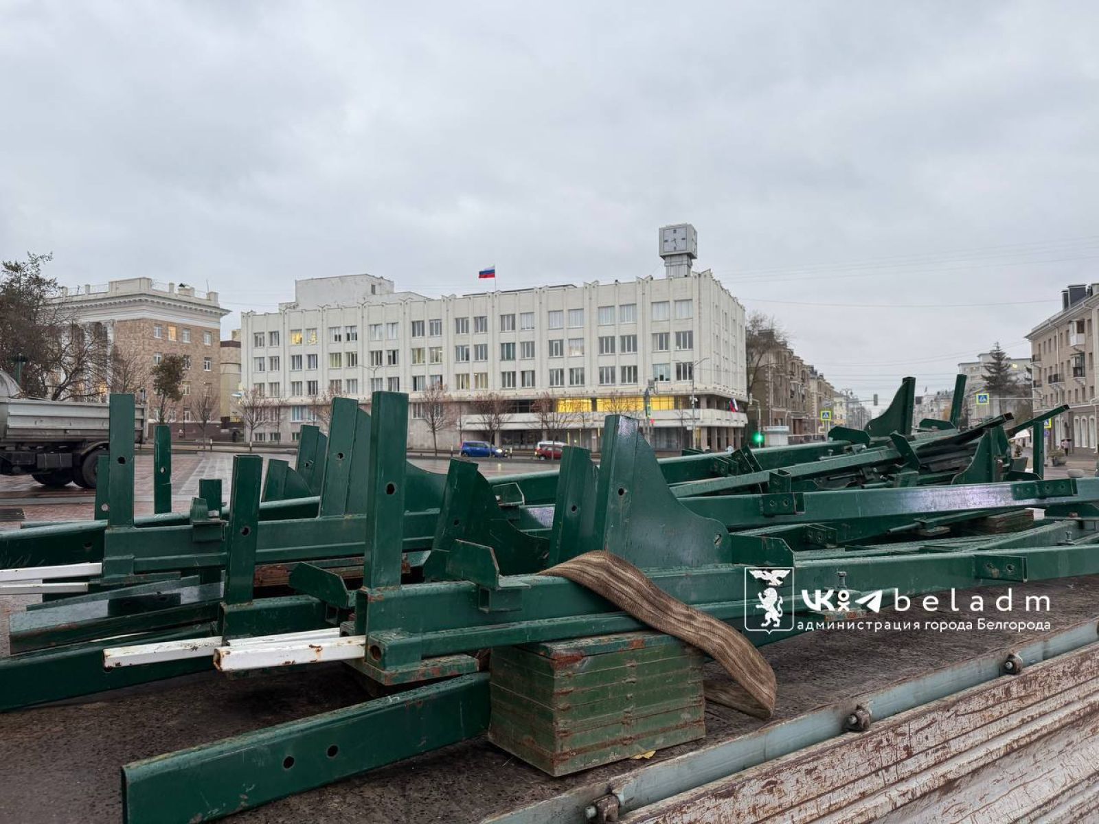 Украшать Белгород к праздникам будут в течение месяца