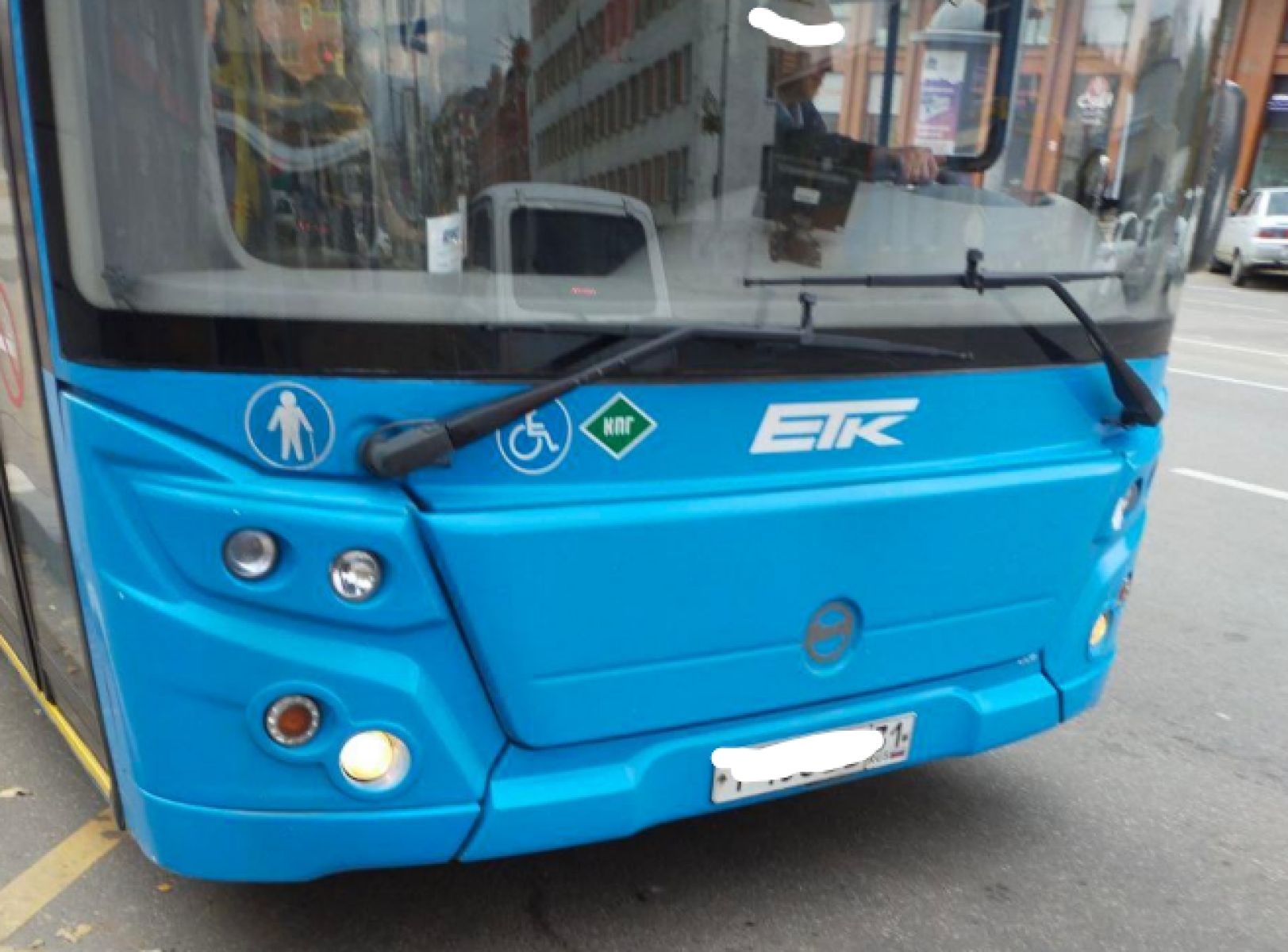 В Белгороде оштрафовали водителя автобуса, который пугал пассажиров