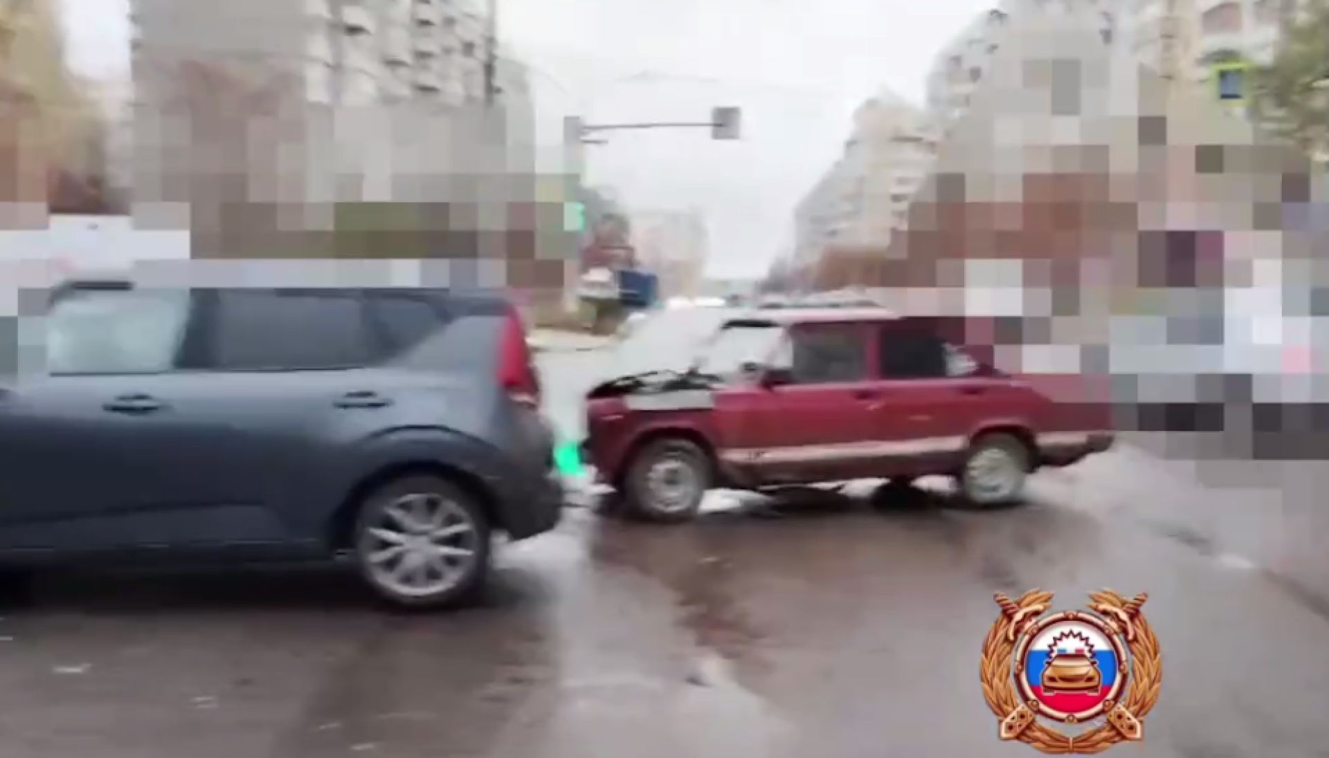 Белгородские полицейские прокомментировали массовую аварию на Буденного