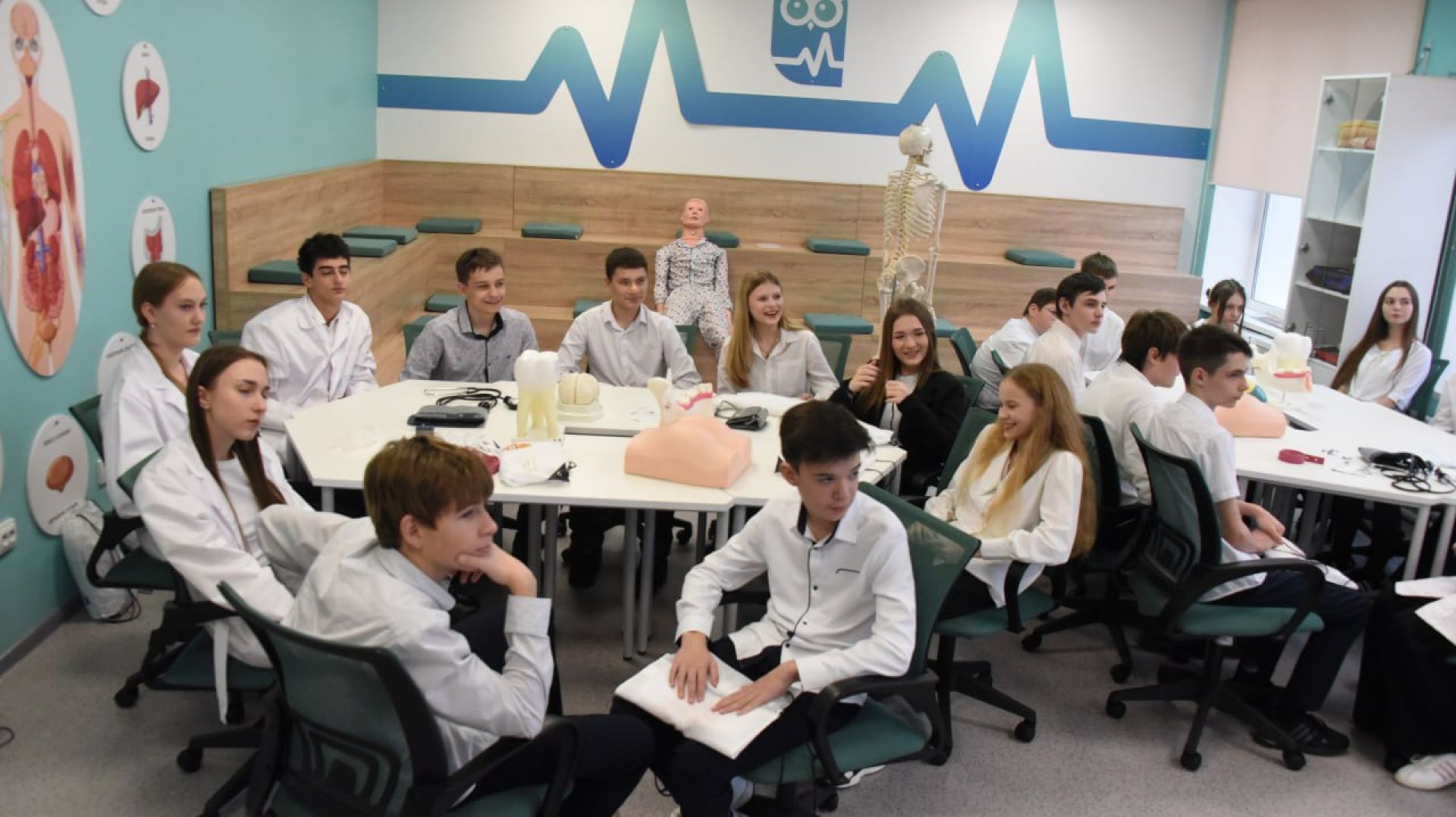 В Белгороде открыли три медицинских класса