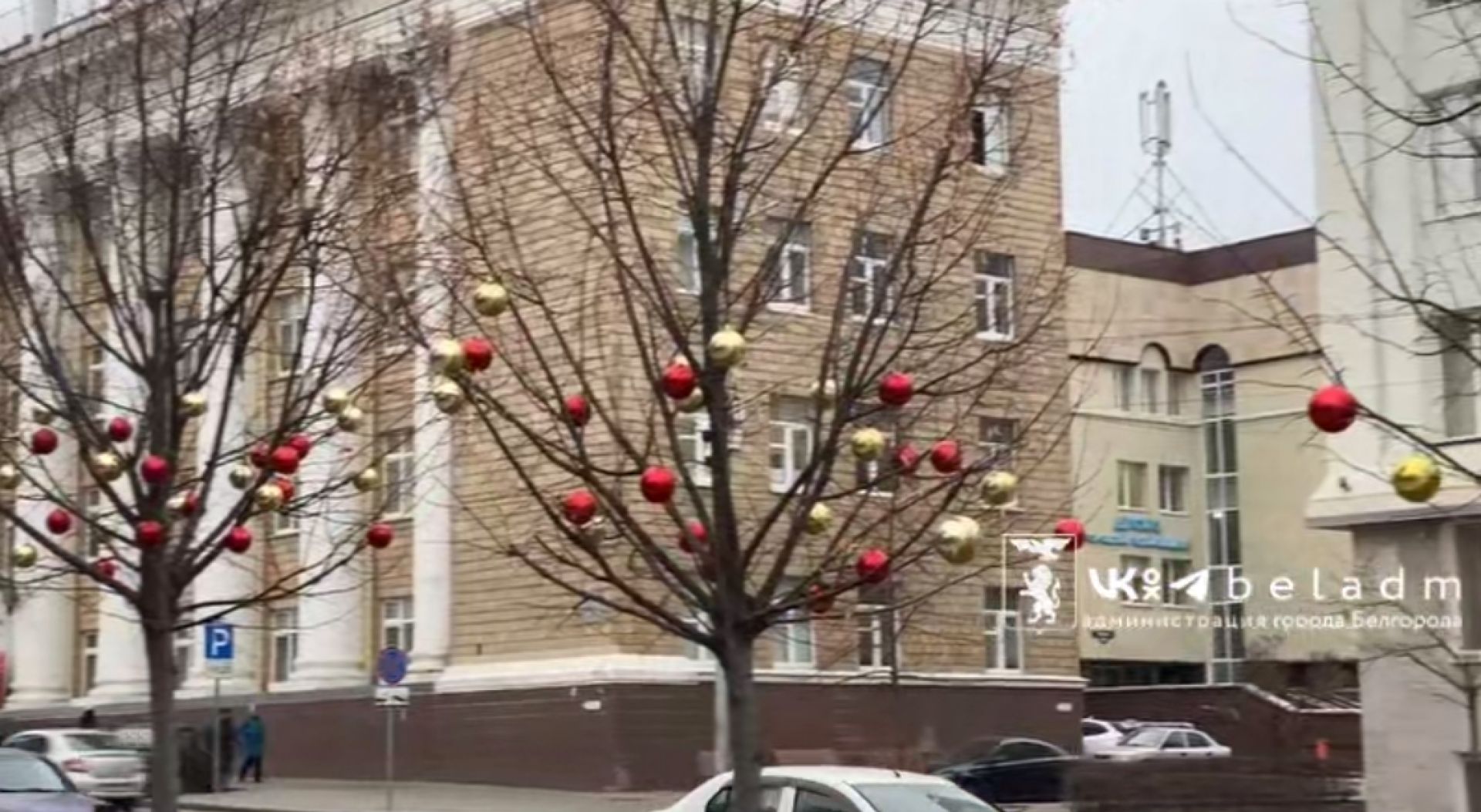 В Белгороде парк «Берега» украсят к Новому году