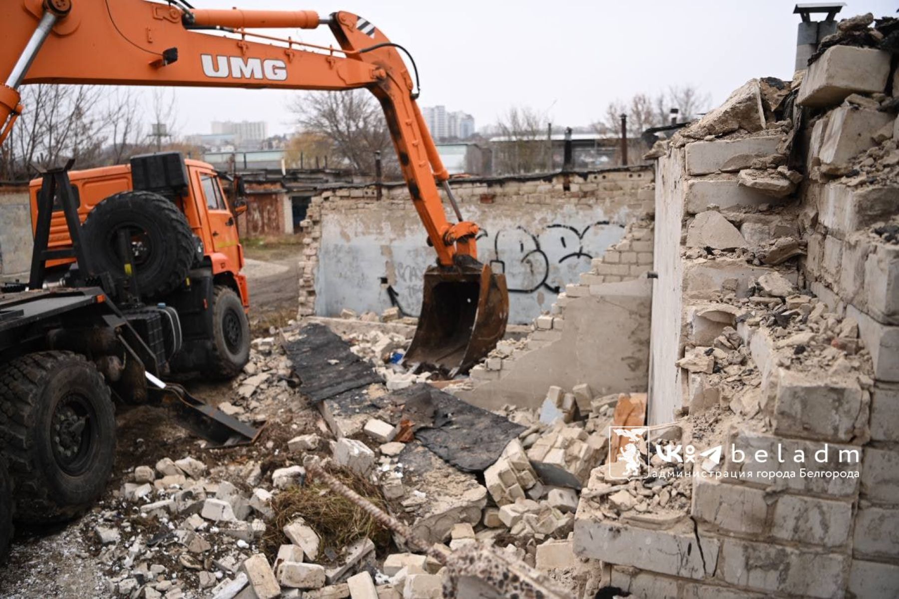 В Белгороде снесут гаражи для строительства ливневки
