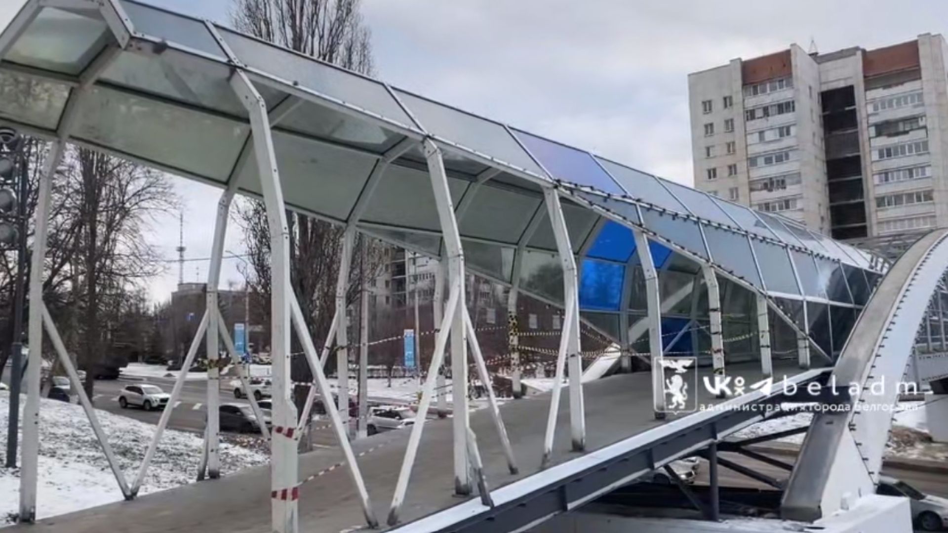 В Белгороде открыли движение по пешеходному тоннелю на Ватутина