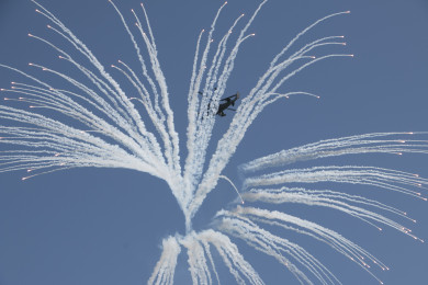 Над Белгородской областью сбили партию беспилотников