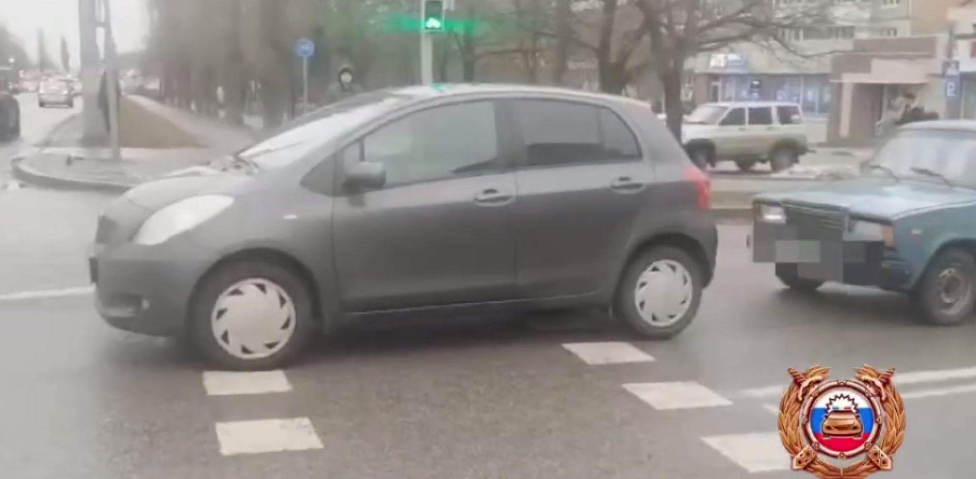 В Белгороде «семерка» догнала «Тойоту»
