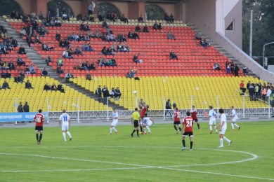 Футболисты белгородского «Энергомаш» проиграли «Витязю»