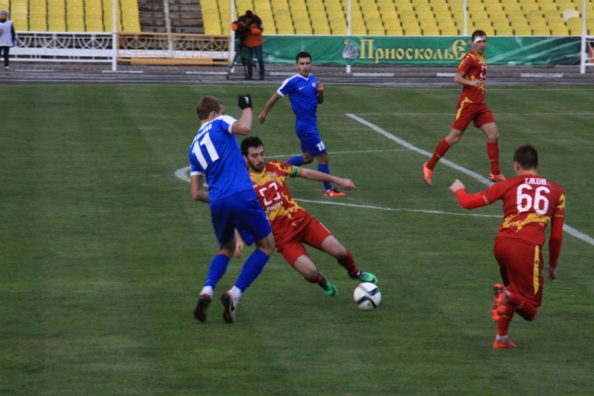 Футболисты белгородского «Энергомаша» ушли в отпуск