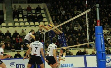 Белгородские  волейболисты  уступили в 1/8 финала плей-офф