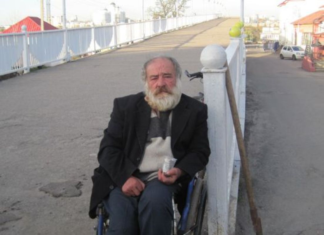 После 10 лет бомжевания Бадиев хочет написать письмо правительству Грузии с просьбой восстановить документы