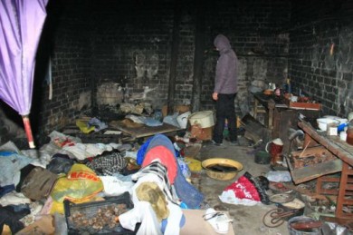 Многодетная мать сожгла гараж вместе с людьми