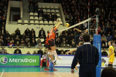 «Белогорье» выиграло три партии с одинаковым счётом