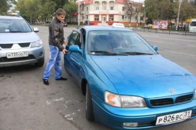 Нескольких белгородских таксистов поймали пьяными за рулём