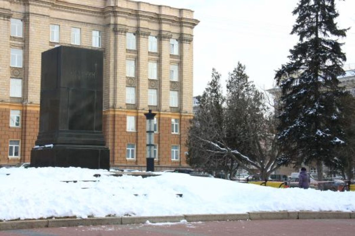Ленина ради стелы убрали только в Белгороде