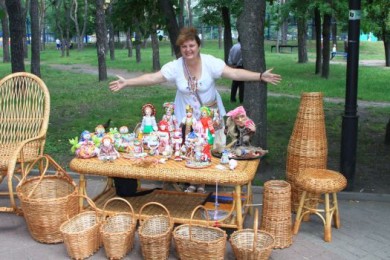 День России белгородцы отметили окрошкой и шахматами