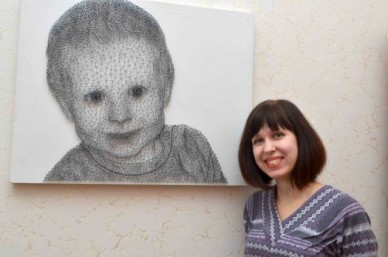 «На портрет сына у меня ушло три тысячи гвоздей»