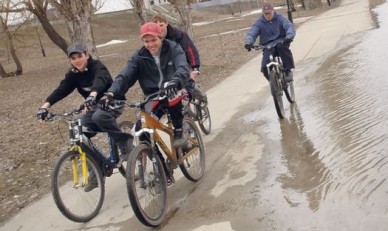 Велосипедистам дали зелёный свет