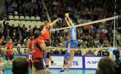 Волейболисты «Белогорья» обыграли столичное «Динамо»