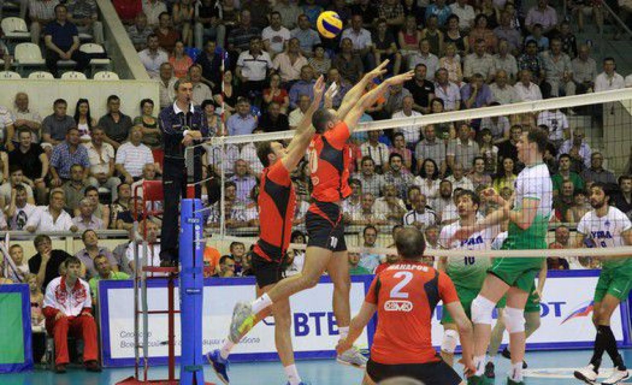 Волейболисты «Белогорья» обыграли пермяков