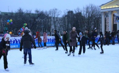 На праздники в Белгороде зальют более 40 катков