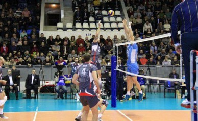 Волейболисты «Белогорья» уступили казанскому «Зениту»