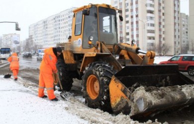 Почему с гололёдом воюют только в центре города?