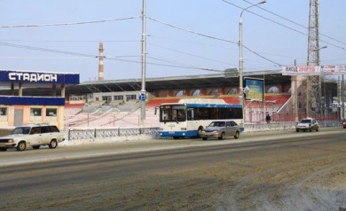 На главном стадионе Белгорода демонтировали забор с рекламой, портивший облик города