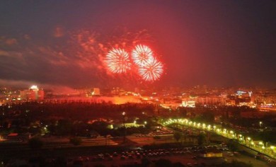 Праздничный салют в честь 70-летия Победы обойдется Белгороду в 1,5 миллиона руб...