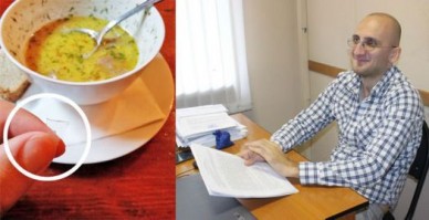 Клиент добился от ресторана компенсации за стекло в супе