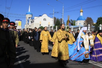 В Белгород прибыли мощи святителя Феофана