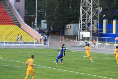 Футболисты белгородского «Энергомаша» проиграли подмосковному «Сатурну»